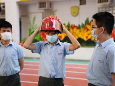 六年級常識科參與香港消防處校園教育計劃