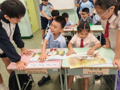 「我是你的BEST」計劃深受小一學弟學妹歡迎