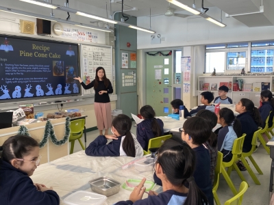 Fun in English: Pine Cone Cake Making Activity (松子蛋糕製作活動)